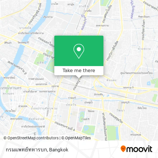 กรมแพทย์ทหารบก map
