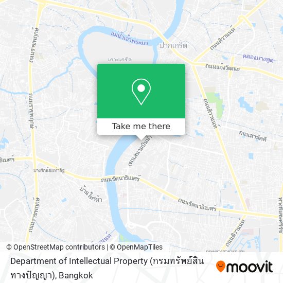 Department of Intellectual Property (กรมทรัพย์สินทางปัญญา) map
