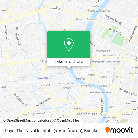 Royal Thai Naval Institute (ราชนาวิกสภา) map