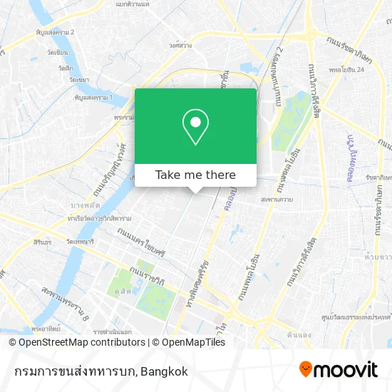 กรมการขนส่งทหารบก map