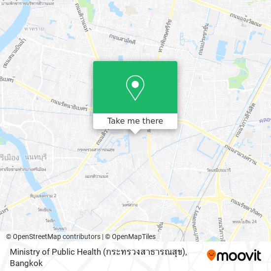 Ministry of Public Health (กระทรวงสาธารณสุข) map