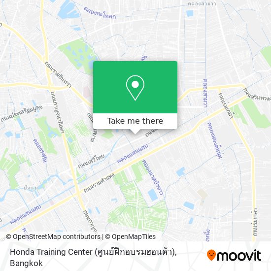 Honda Training Center (ศูนย์ฝึกอบรมฮอนด้า) map