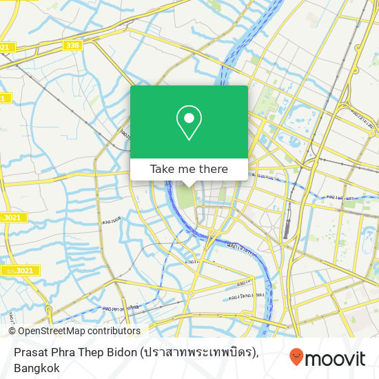 Prasat Phra Thep Bidon (ปราสาทพระเทพบิดร) map