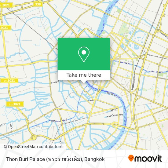 Thon Buri Palace (พระราชวังเดิม) map