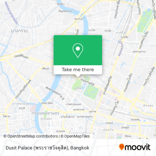 Dusit Palace (พระราชวังดุสิต) map