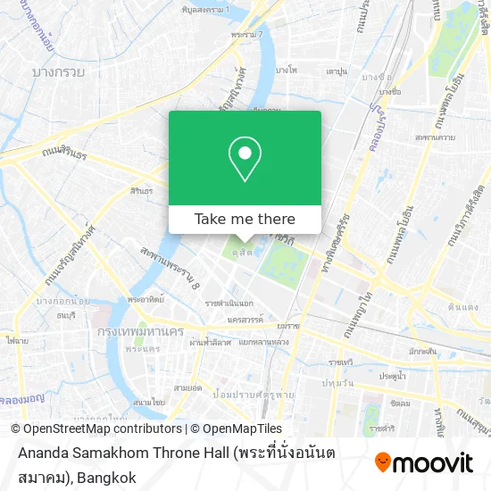 Ananda Samakhom Throne Hall (พระที่นั่งอนันตสมาคม) map