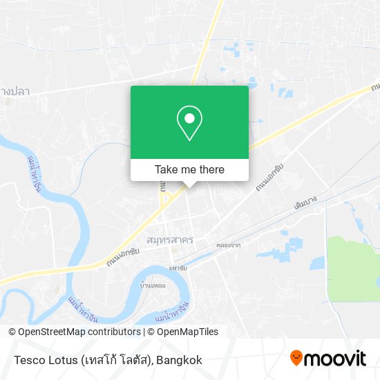 Tesco Lotus (เทสโก้ โลตัส) map