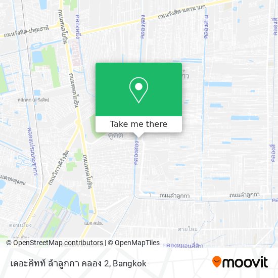 เดอะคิทท์ ลำลูกกา คลอง 2 map