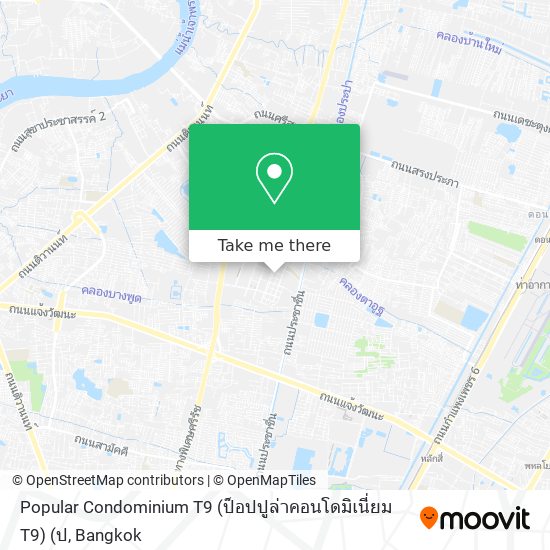 Popular Condominium T9 (ป็อปปูล่าคอนโดมิเนี่ยม T9) (ป map