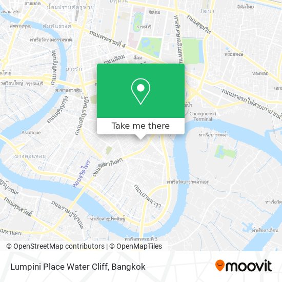 Lumpini Place Water Cliff map