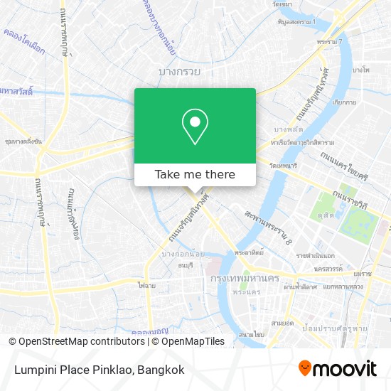 Lumpini Place Pinklao map