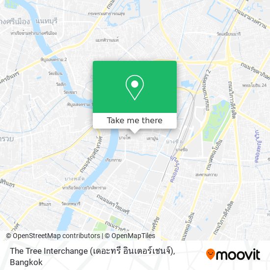 The Tree Interchange (เดอะทรี อินเตอร์เชนจ์) map