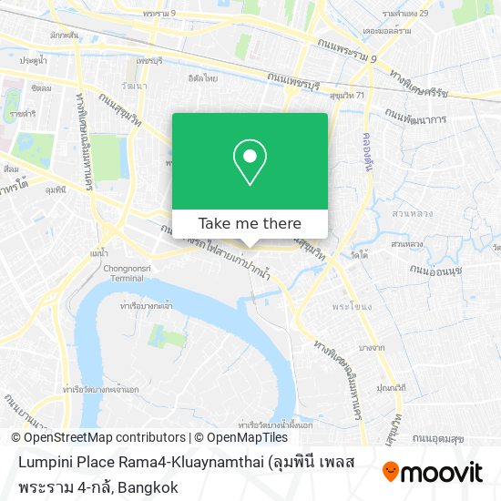 Lumpini Place Rama4-Kluaynamthai map