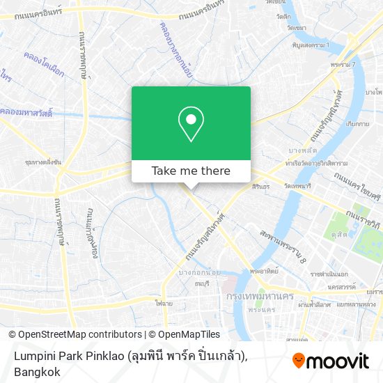 Lumpini Park Pinklao (ลุมพินี พาร์ค ปิ่นเกล้า) map