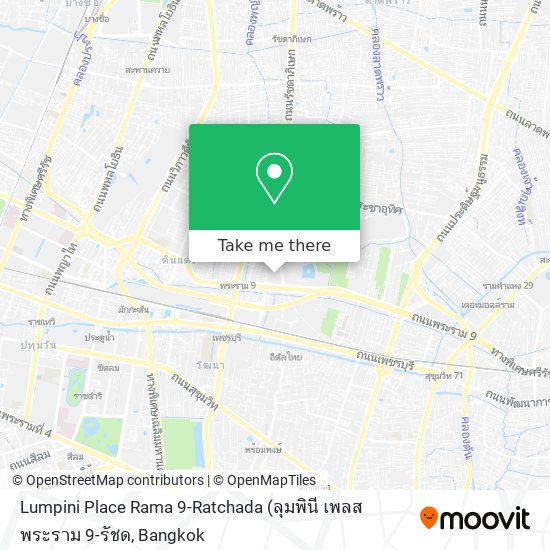 Lumpini Place Rama 9-Ratchada map