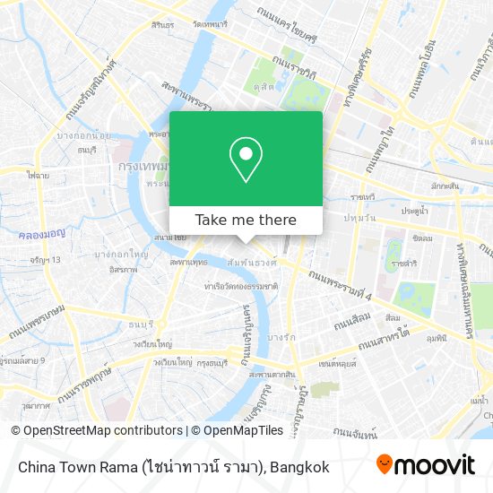 China Town Rama (ไชน่าทาวน์ รามา) map