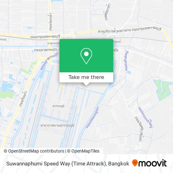 Suwannaphumi Speed Way (Time Attrack) map