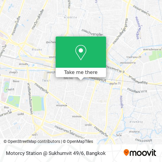 Motorcy Station @ Sukhumvit 49 / 6 map