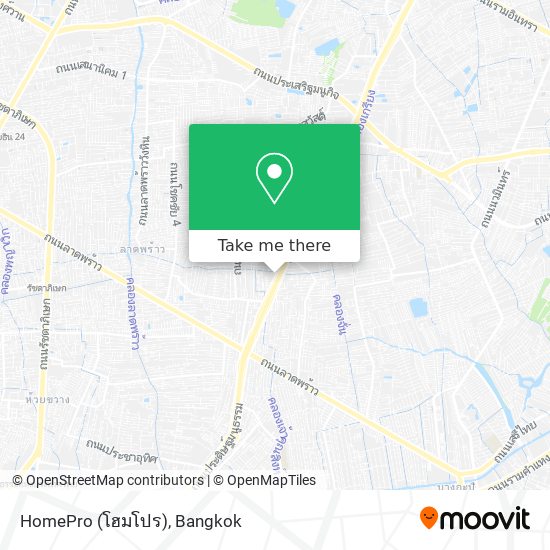 HomePro (โฮมโปร) map