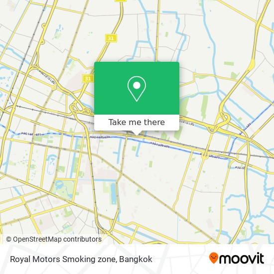 Royal Motors Smoking zone map
