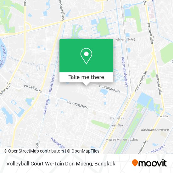 Volleyball Court We-Tain Don Mueng map