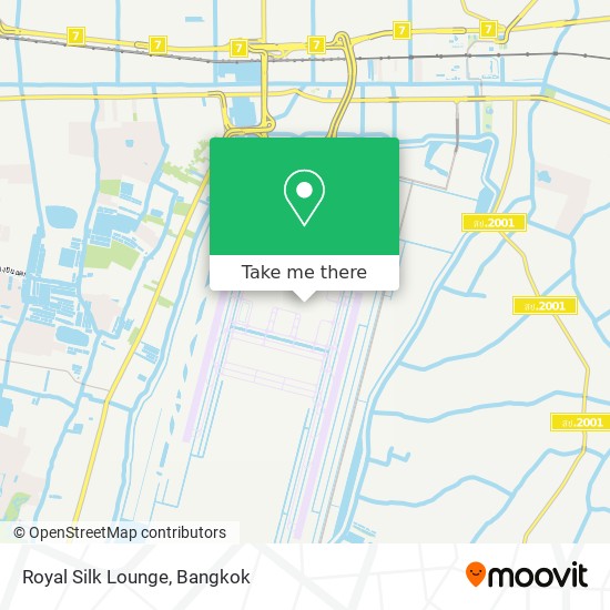 Royal Silk Lounge map