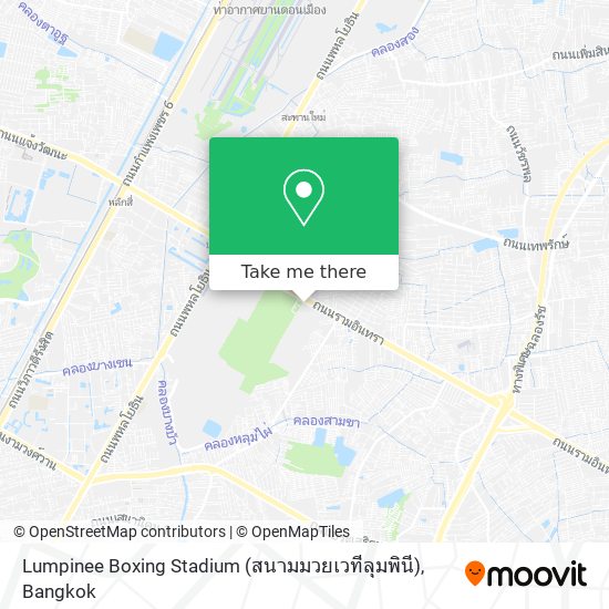 Lumpinee Boxing Stadium (สนามมวยเวทีลุมพินี) map