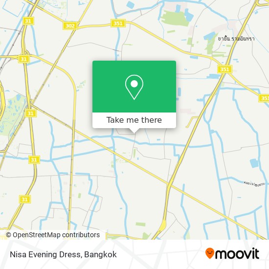 Nisa Evening Dress map