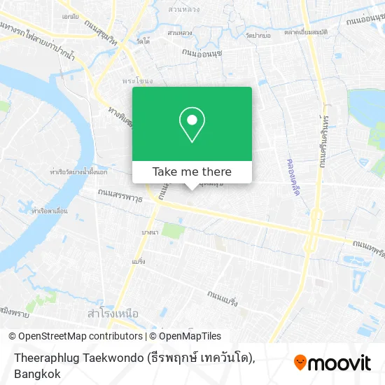 Theeraphlug Taekwondo (ธีรพฤกษ์ เทควันโด) map