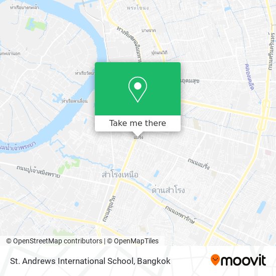 St. Andrews International School map