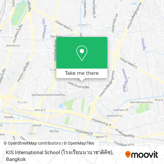 KIS International School (โรงเรียนนานาชาติคิซ) map