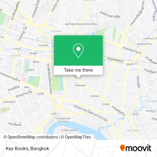 Key Books map
