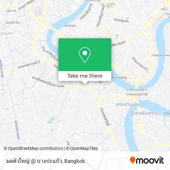 มดตัวใหญ่ @ บางปะแก้ว map