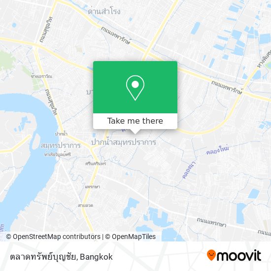 ตลาดทรัพย์บุญชัย map