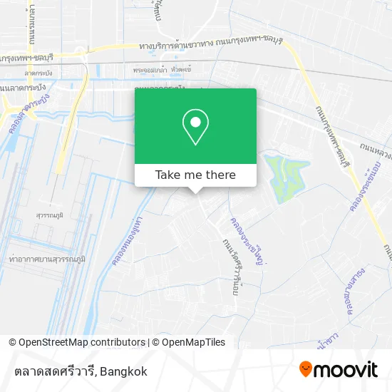 ตลาดสดศรีวารี map
