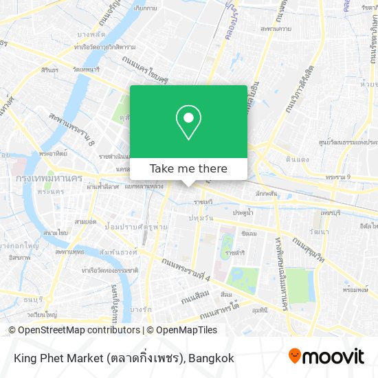 King Phet Market (ตลาดกิ่งเพชร) map