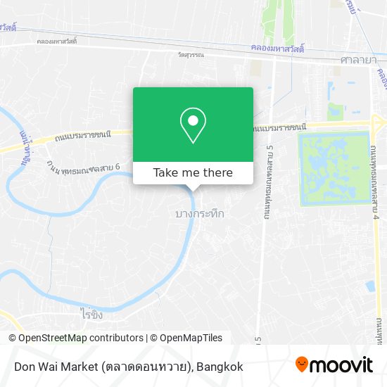 Don Wai Market (ตลาดดอนหวาย) map