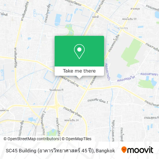 SC45 Building (อาคารวิทยาศาสตร์ 45 ปี) map