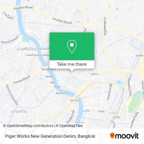 Piger Works New Generation Denim map