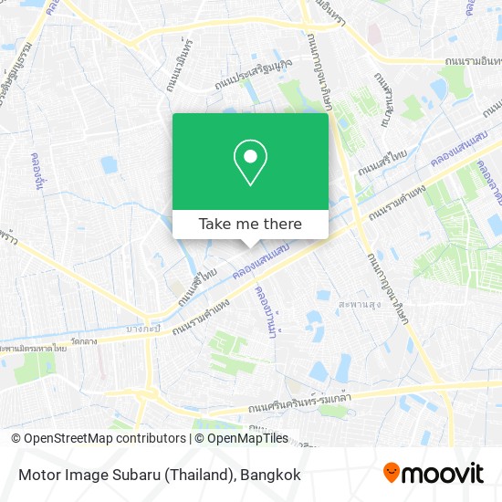 Motor Image Subaru (Thailand) map