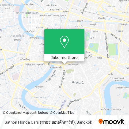 Sathon Honda Cars (สาธร ฮอนด้าคาร์ส์) map