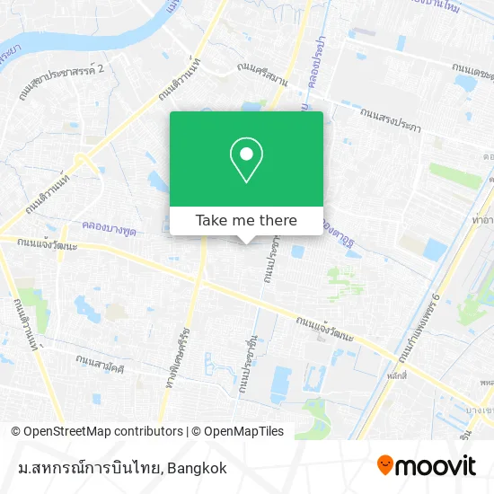 ม.สหกรณ์การบินไทย map