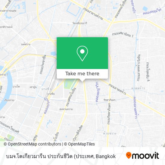 บมจ.โตเกียวมารีน ประกันชีวิต map