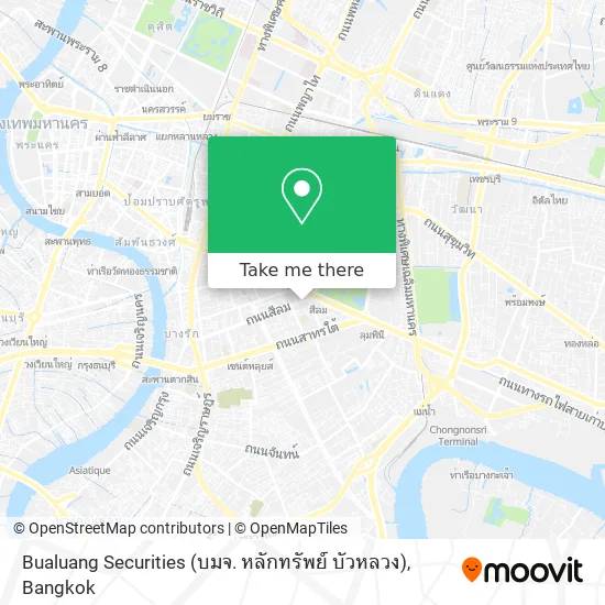 Bualuang Securities (บมจ. หลักทรัพย์ บัวหลวง) map