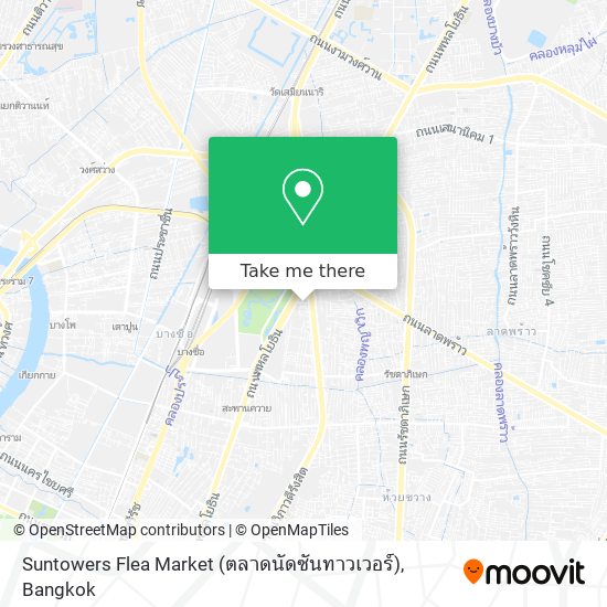 Suntowers Flea Market (ตลาดนัดซันทาวเวอร์) map