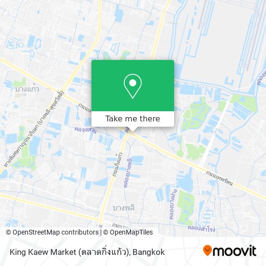 King Kaew Market (ตลาดกิ่งแก้ว) map