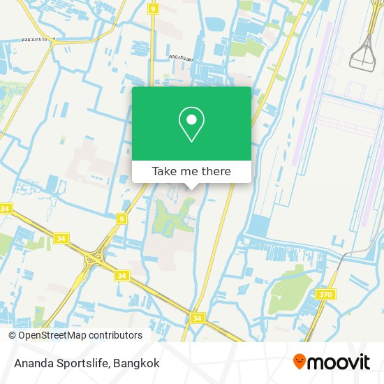Ananda Sportslife map