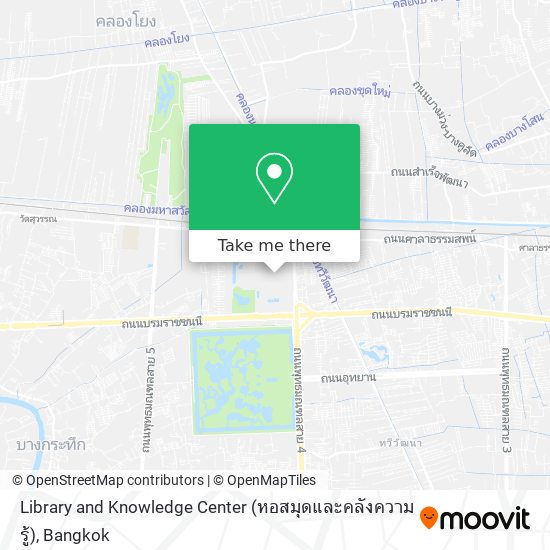 Library and Knowledge Center (หอสมุดและคลังความรู้) map