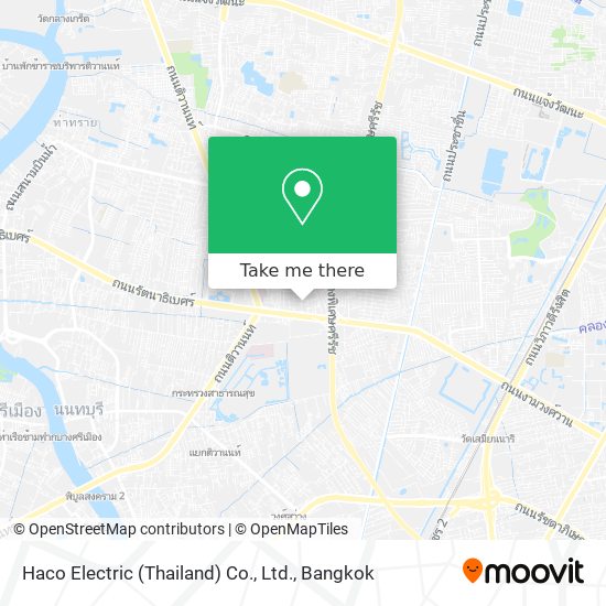 Haco Electric (Thailand) Co., Ltd. map