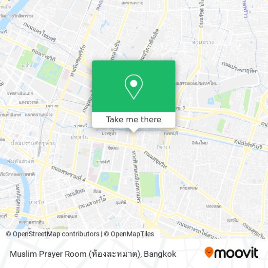Muslim Prayer Room (ห้องละหมาด) map